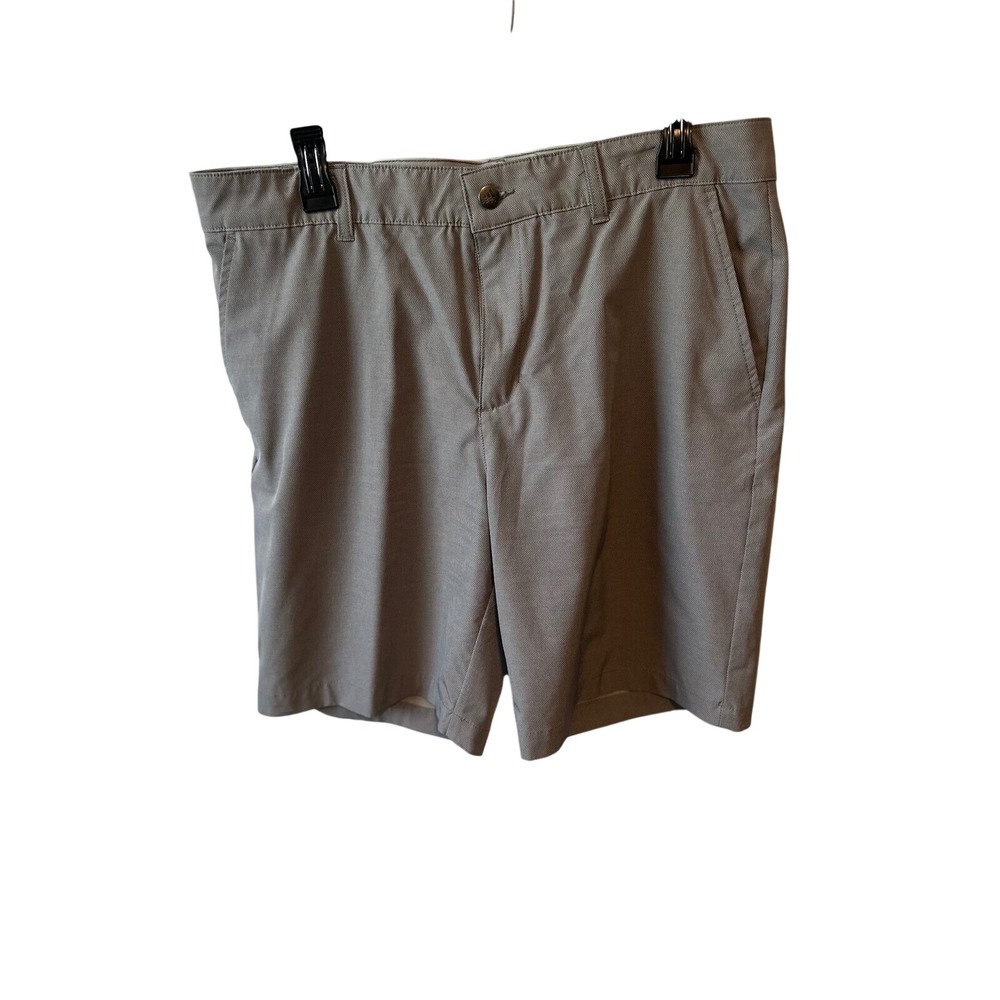 Adidas Golf Shorts‎ Flat Front Performance Lightweight Gray Size 34